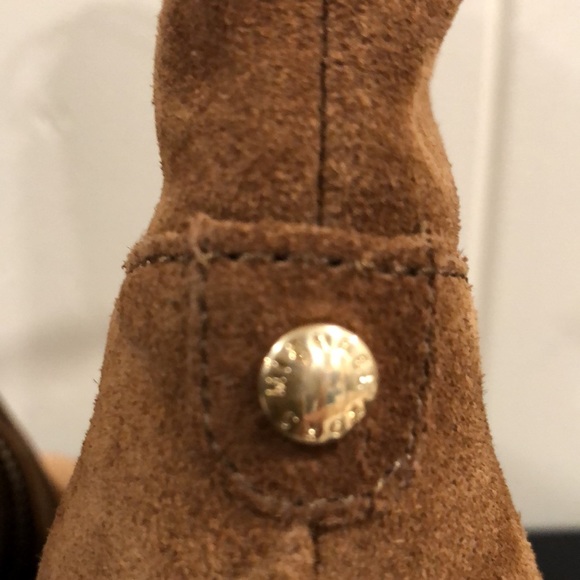 Michael Kors Winter Boots Suede Brown with zip - Picture 3 of 16